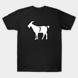 BK GOAT - 7 - Black T-Shirt